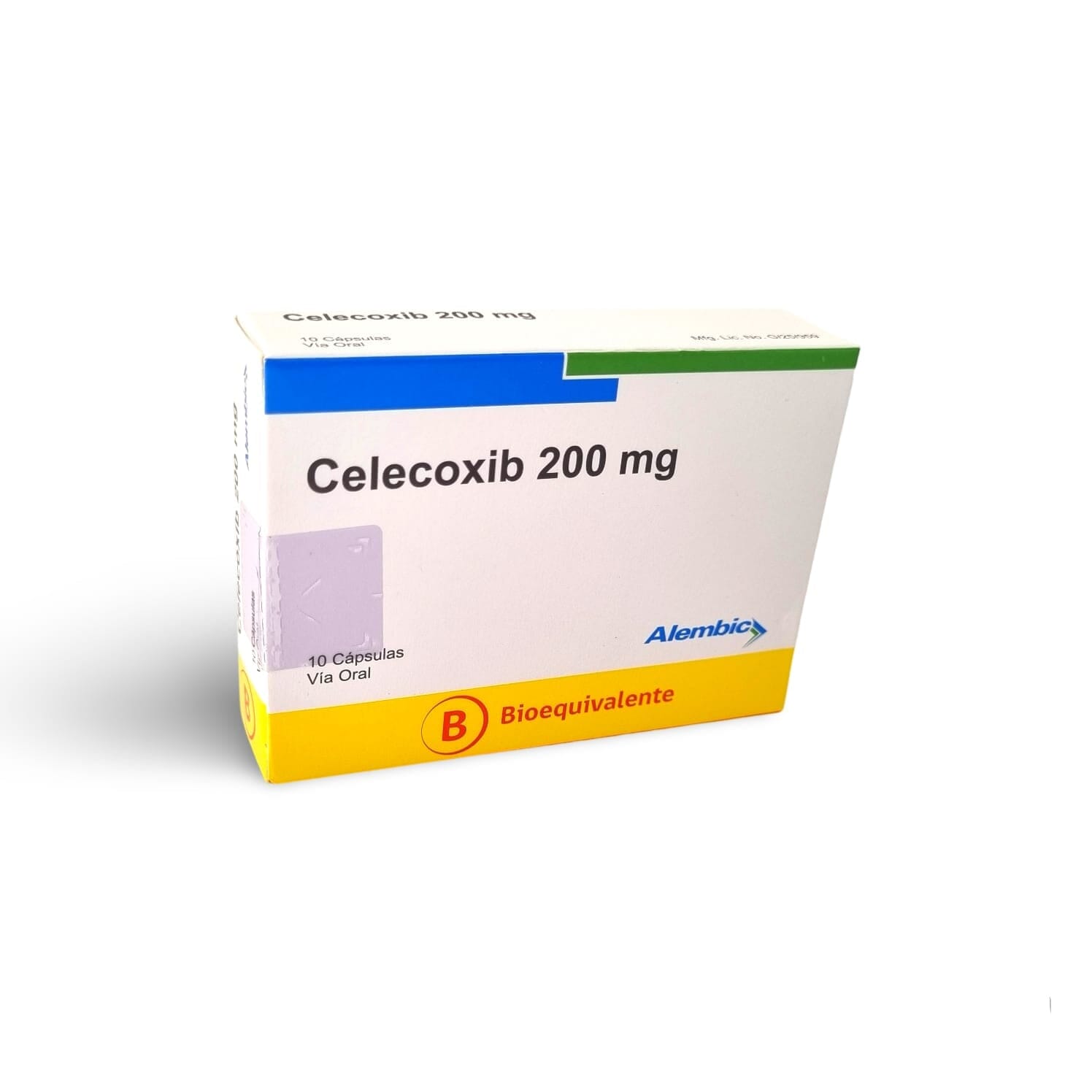 Celecoxib 200 mg x 10 cápsulas alembic